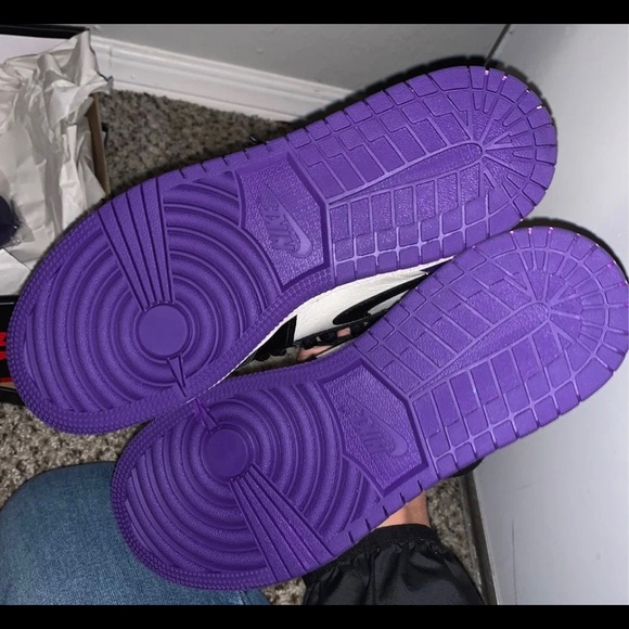 Jordan 1 purple court - Picture 5 of 10